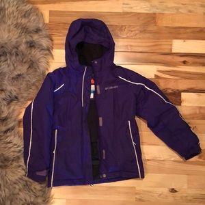 Girls size 6 Columbia winter coat